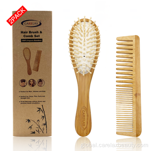 Baby Face Brush Set Natural Organic Bamboo Comb Set Factory